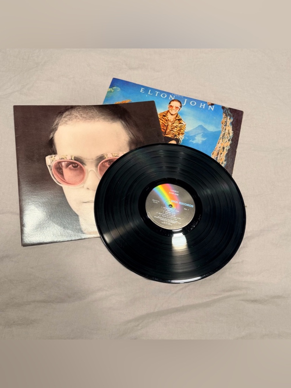 Elton John CARIBOU VINYL LP MCA-2116
